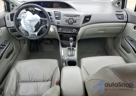 2012 Honda Civic Exl from USA, damaged, VIN 2HGFB2F98CH322571